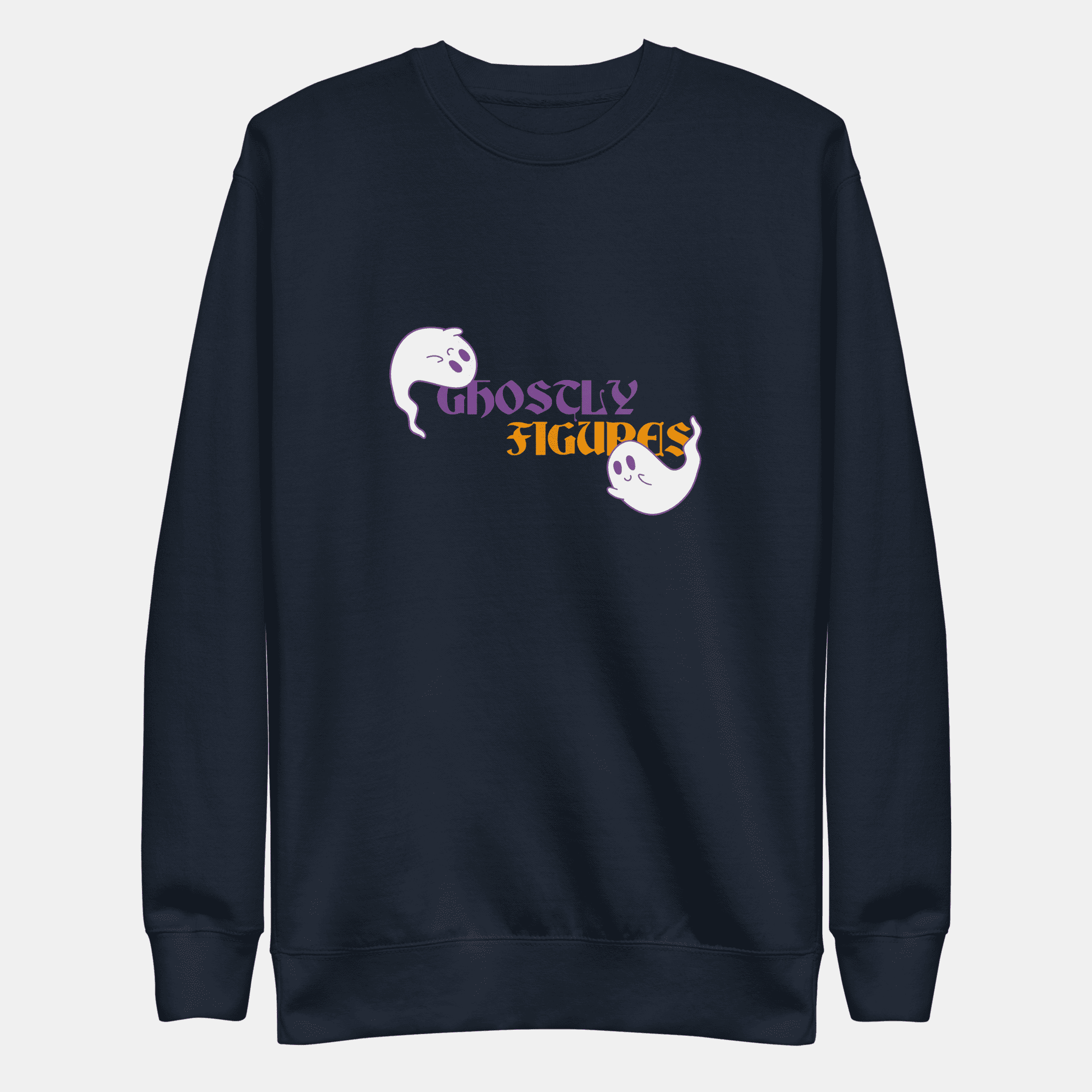 Sweatshirt Ghostly Figures