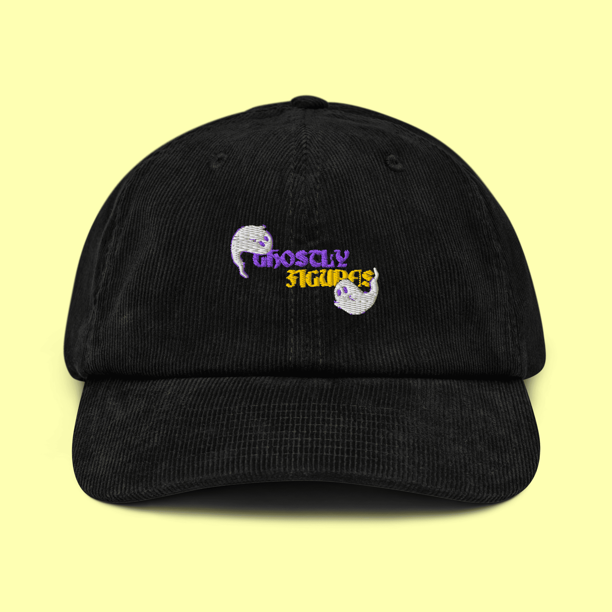 Casquette en velours Golden Ghostly Figures – Image 2